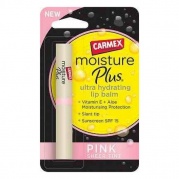    Carmex Moisture Plus Pink, 2 